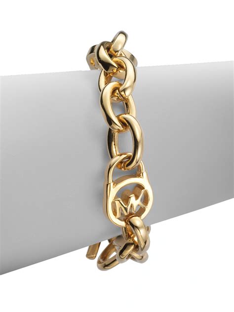 michael kors lock link bracelet|Michael Kors Bracelets .